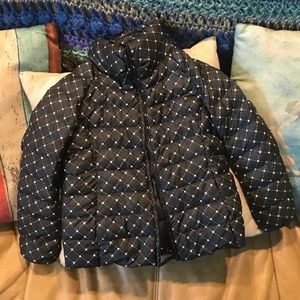 Girls UNIQLO puffy jacket size 3-4